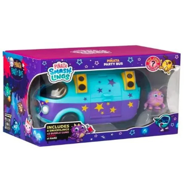 Pinata Smashlings Party Bus Playset - SL9005A-T